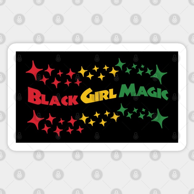 Black Girl Magic Sticker by DaphInteresting